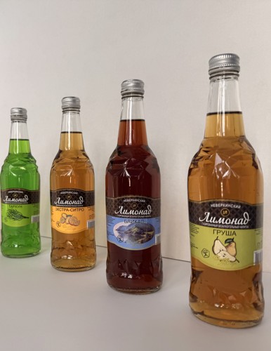 Лимонады в стеклянных бутылках